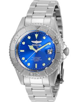 Invicta Pro Diver 29938 Men's Watch - Quartz Movement - Stainless Steel with Blue Dial - 38 mm