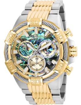 Invicta Bolt 26540 Reloj para Hombre - Movimiento de Cuarzo - Acero Inoxidable con Esfera Nácar - 51 mm