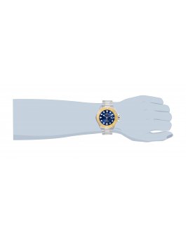 Invicta Pro Diver 28768 Reloj de Hombre - Movimiento de Cuarzo - Acero Inoxidable con Esfera Azul - 50 mm