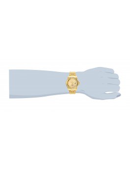 Invicta Pro Diver 30096 Relógio Masculino - Movimento Automático - Aço Inoxidável com Mostrador Dourado - 42 mm