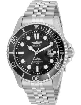 Invicta Pro Diver 30609 Reloj de Hombre - Movimiento de Cuarzo - Acero Inoxidable con Esfera Negra - 43 mm