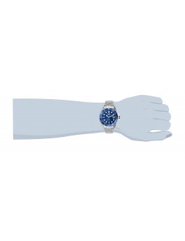 Relógio Masculino Invicta Pro Diver 30610 - Movimento Quartz - Aço Inoxidável com Mostrador Azul - 43 mm