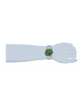 Invicta Pro Diver 30611 Reloj para Hombre - Movimiento de Cuarzo - Acero Inoxidable con Esfera Verde - 43 mm