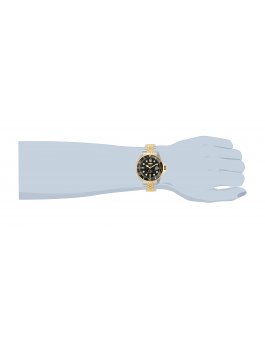 Invicta Pro Diver 30618 Relógio Masculino - Movimento Quartz - Aço Inoxidável com Mostrador Preto - 43 mm