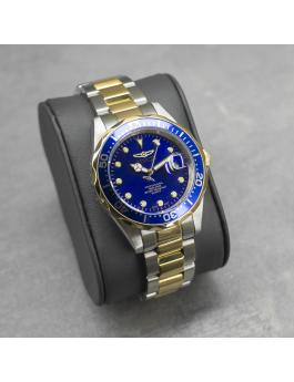 Invicta Pro Diver 17050 Montre Homme - Mouvement Quartz - Acier Inoxydable avec Cadran Bleu - 37 mm