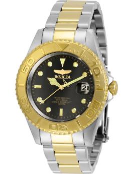 Invicta Pro Diver 29941 Montre Homme - Mouvement à Quartz - Acier Inoxydable avec Cadran Noir - 37 mm