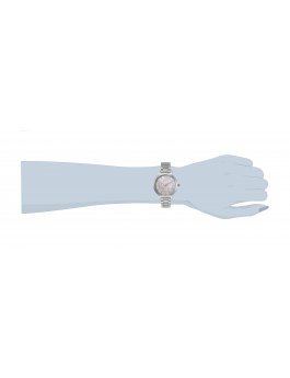 Invicta Angel 31082 Relógio Feminino - Movimento de Quartzo - Aço Inoxidável com Mostrador Branco - 39 mm