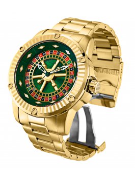 Invicta Specialty 28710 Reloj para Hombre - Movimiento Automático - Acero Inoxidable con Esfera Verde - 52 mm