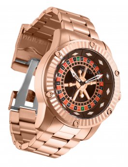Invicta Specialty 28711 Reloj de Hombre - Movimiento Automático - Acero Inoxidable con Esfera Marrón - 52 mm