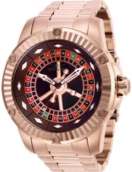 Invicta Specialty 28711 Reloj de Hombre - Movimiento Automático - Acero Inoxidable con Esfera Marrón - 52 mm
