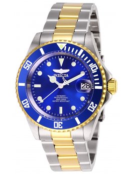Invicta Connection 28662 Orologio da Uomo - Movimento Automatico - Acciaio Inossidabile con Quadrante Blu - 40 mm