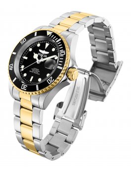 Invicta Connection 28663 Orologio da Uomo - Movimento Automatico - Acciaio Inossidabile con Quadrante Nero - 40 mm