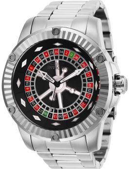 Invicta Specialty 28709 Relógio Masculino - Movimento Automático - Aço Inoxidável com Mostrador Preto - 52 mm