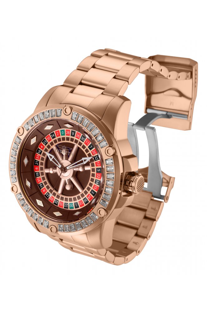 Invicta Specialty 28714 Reloj de Hombre - Movimiento Automático - Acero Inoxidable con Esfera Marrón - 52 mm
