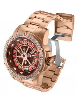 Invicta Specialty 28714 Reloj de Hombre - Movimiento Automático - Acero Inoxidable con Esfera Marrón - 52 mm