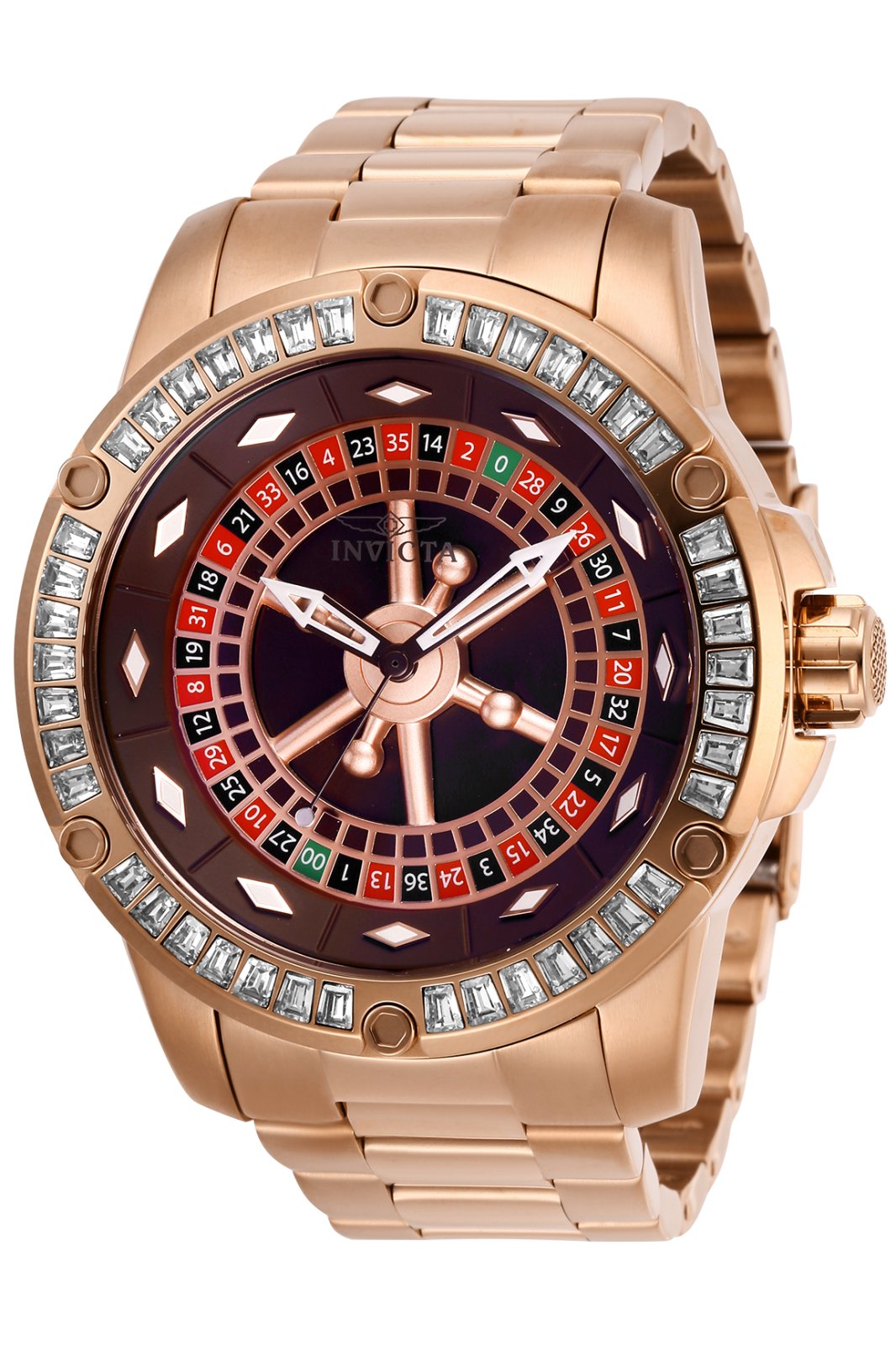 Invicta Specialty 28714 Reloj de Hombre - Movimiento Automático - Acero Inoxidable con Esfera Marrón - 52 mm