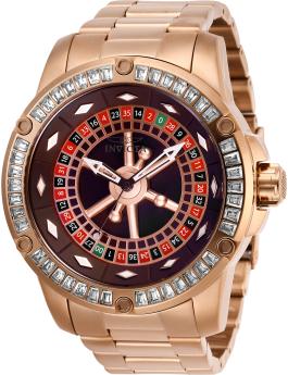 Invicta Specialty 28714 Reloj de Hombre - Movimiento Automático - Acero Inoxidable con Esfera Marrón - 52 mm