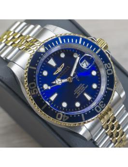 Invicta Pro Diver 30093 Reloj de Hombre - Movimiento Automático - Acero Inoxidable con Esfera Azul - 42 mm