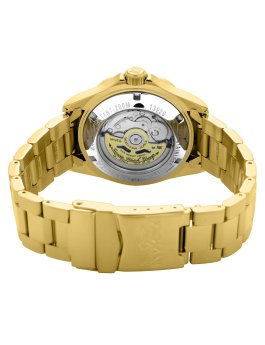 Invicta Pro Diver 13929 Zegarek Męski - Mechanizm Automatyczny - Stal Nierdzewna z Złotą Tarcza - 40 mm