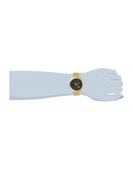 Invicta Speedway 25223 Men's Watch - Quartz Movement - Stainless Steel with Black Dial - 45 mm