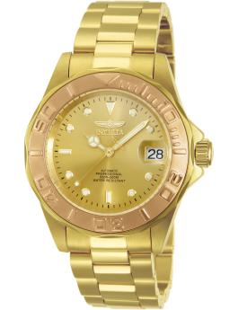 Invicta Pro Diver 13930 Men's Watch - Automatic Movement - Stainless Steel with Gold Dial - 40 mm