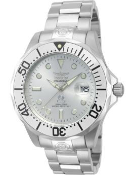 Invicta Grand Diver 13937 Men's Watch - Automatic Movement - Stainless Steel with Silver Dial - 47 mm