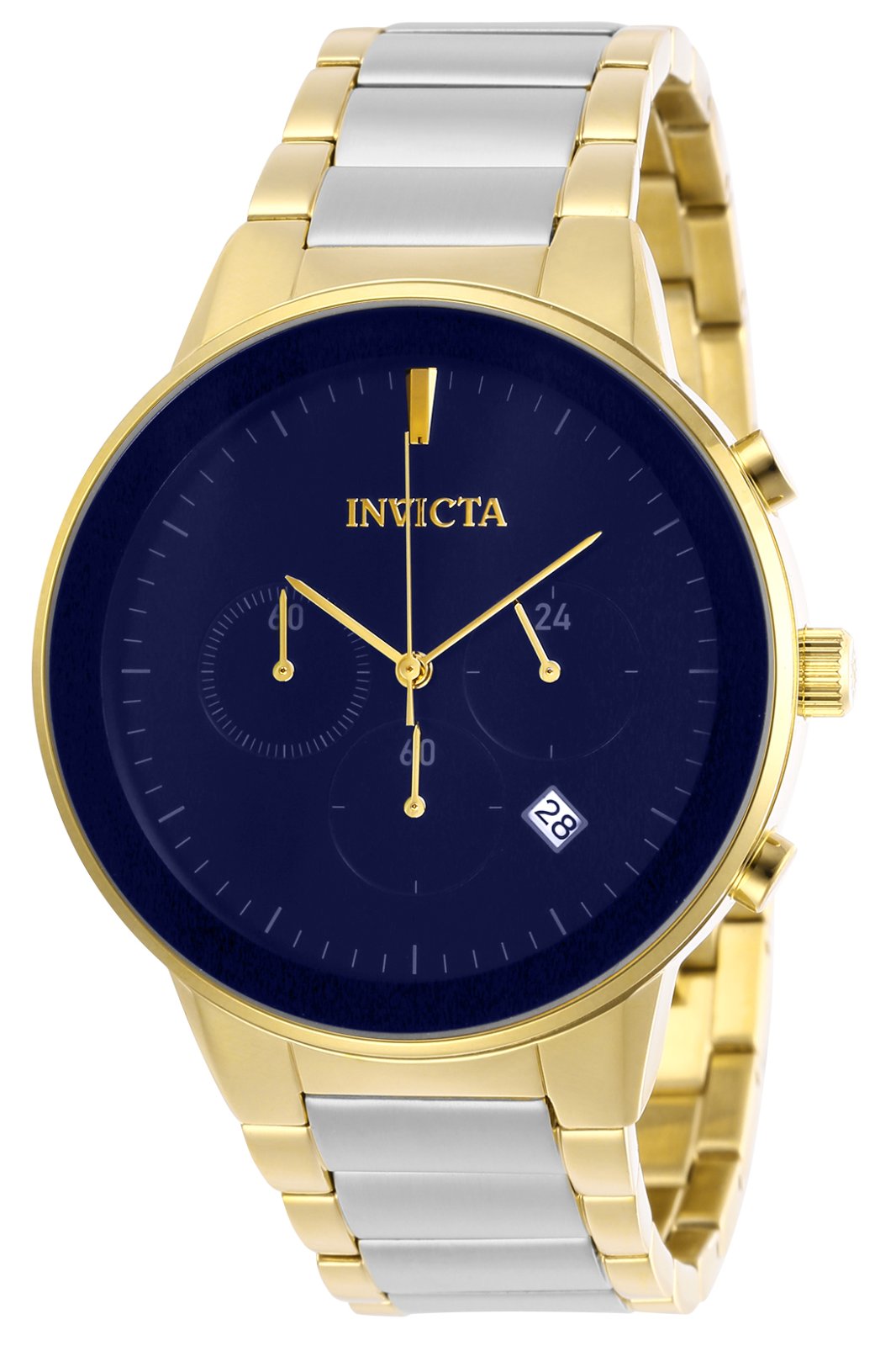 Invicta Specialty 29479 Reloj de Mujer - Movimiento de Cuarzo - Acero Inoxidable con Esfera Azul - 43 mm