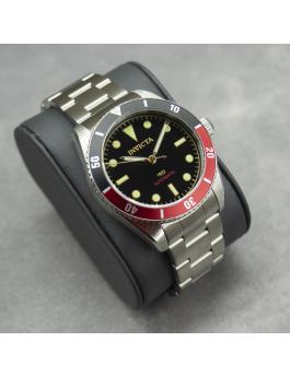 Invicta VINTAGE Pro Diver 34334 Zegarek męski - Mechanizm automatyczny - Stal nierdzewna z czarną tarczą - 40 mm