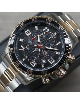 Invicta Specialty 14877 Orologio da Uomo - Movimento al Quarzo - Acciaio Inossidabile con Quadrante Nero - 45 mm