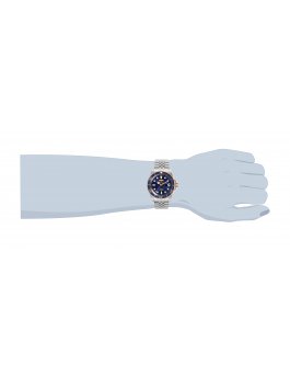 Invicta Pro Diver 32503 Herren Uhr - Automatische Bewegung - Edelstahl mit Blauem Zifferblatt - 42 mm