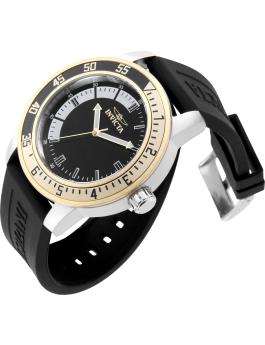 Invicta Specialty 34097 Relógio Masculino - Movimento de Quartzo - Aço Inoxidável com Mostrador Preto - 45 mm