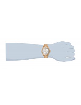 Invicta Specialty 11368 Relógio Masculino - Movimento de Quartzo - Aço Inoxidável com Mostrador Prateado - 45 mm
