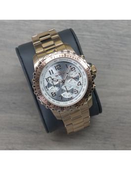 Invicta Specialty 11368 Relógio Masculino - Movimento de Quartzo - Aço Inoxidável com Mostrador Prateado - 45 mm