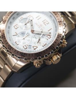Invicta Specialty 11368 Relógio Masculino - Movimento de Quartzo - Aço Inoxidável com Mostrador Prateado - 45 mm