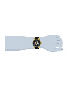 Invicta Aviator 33031 Men's Watch - Quartz Movement - Stainless Steel with Blue Dial - 50 mm
