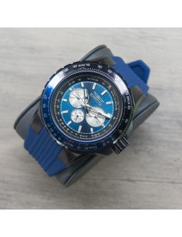 Invicta Aviator 33037 Férfi óra - Quartz szerkezet - Rozsdamentes acél kék számlappal - 50 mm
