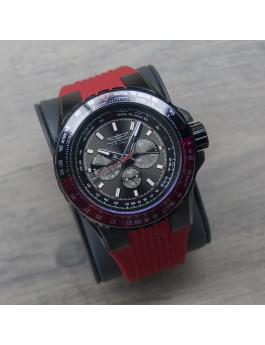 Invicta Aviator 33039 Herreklokke - Quartz Urverk - Rustfritt Stål med Svart Skive - 50 mm