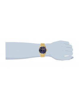 Invicta Pro Diver 33270 Reloj de Hombre - Movimiento de Cuarzo - Acero Inoxidable con Esfera Azul - 42 mm