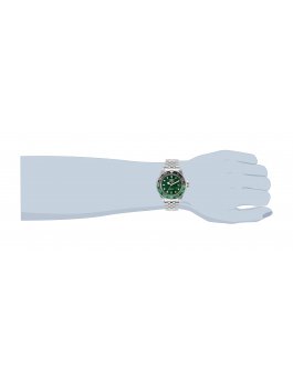 Invicta Pro Diver 34105 Men's Watch - Quartz Movement - Stainless Steel with Green Dial - 40 mm