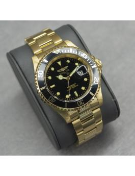 Invicta Pro Diver 26975 Herenhorloge - Quartz Uurwerk - Roestvrij Staal met Zwarte Wijzerplaat - 40 mm