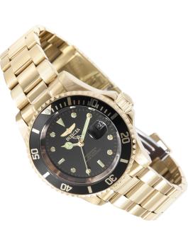 Invicta Pro Diver 26975 Reloj de Hombre - Movimiento de Cuarzo - Acero Inoxidable con Esfera Negra - 40 mm