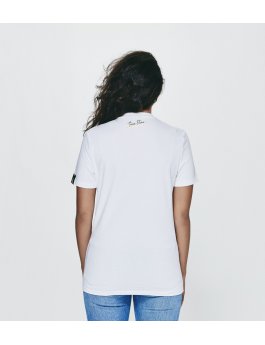 Time Flies T-shirt The Big Bezel - Slim Fit White