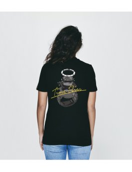 Time Flies T-shirt  The Time Explosion - Slim Fit Black