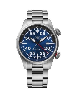 Glycine Airpilot GMT GL0348 Men's Quartz Watch - 44mm