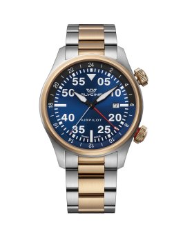 Glycine Airpilot GMT GL0349 Men's Quartz Watch - 44mm