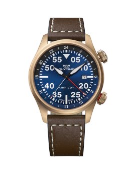 Glycine Airpilot GMT GL0353 Men's Quartz Watch - 44mm