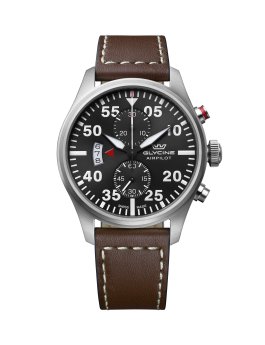 Glycine Airpilot Chronograph GL0358 Men's Quartz Watch - 44mm