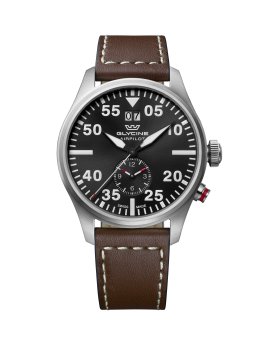 Glycine Airpilot Dual Time GL0366 Men's Quartz Watch - 44mm