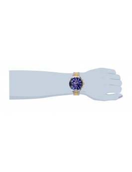 Invicta Connection 28692 Relógio Masculino - Movimento de Quartzo - Aço Inoxidável com Mostrador Azul - 43 mm