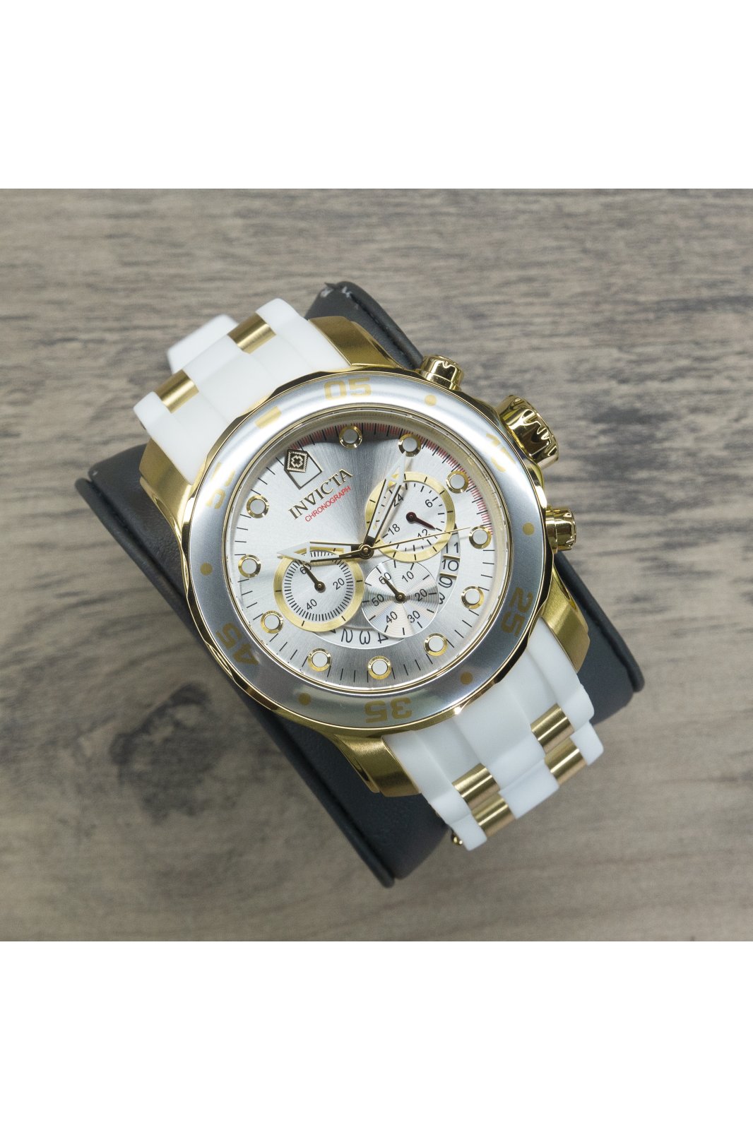 Invicta Pro Diver - SCUBA 20291 Ανδρικό Ρολόι - Κουρδιστό Κίνηση Quartz - Ανοξείδωτο Ατσάλι με Ασημί Καντράν - 48 mm